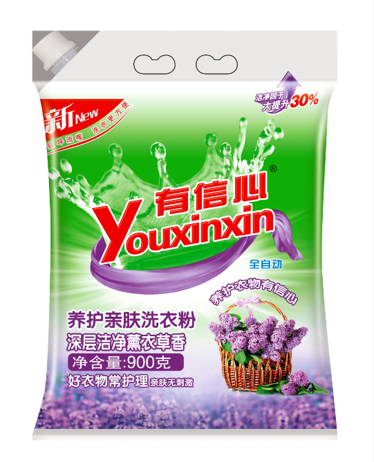 900g有信心导流嘴养护亲肤洗衣粉