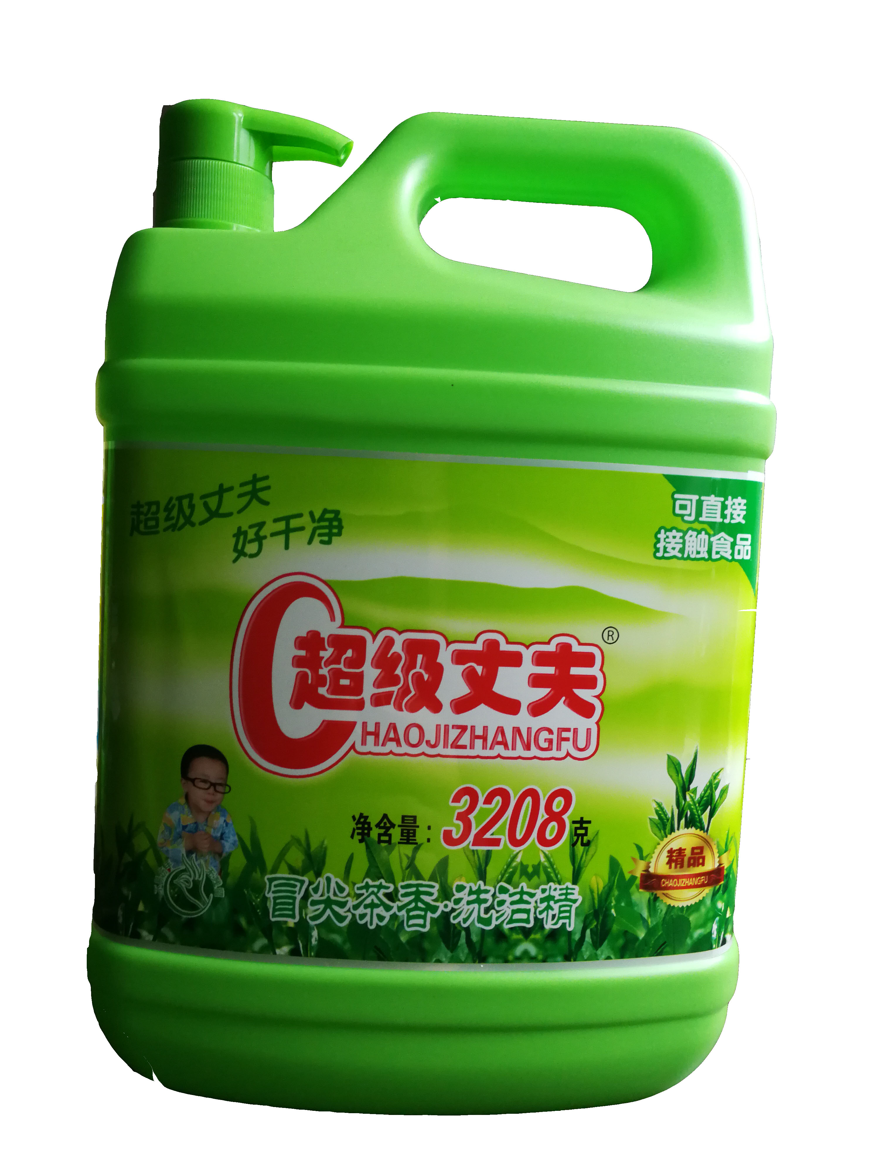 3208g超级丈夫冒尖茶香洗洁精